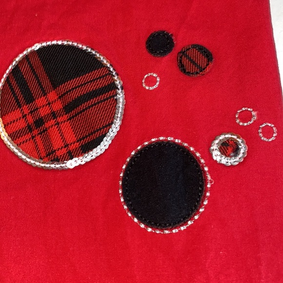 EUC Gorgeous Vivini Women Red Button-Down Shirt - Picture 2 of 5